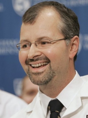 Plastic surgeon Dr Bohdan Pomahac performed the surgery.
