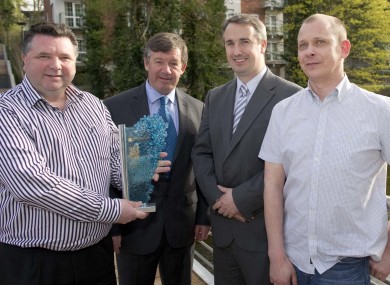 L to r: Dr. Scott Monaghan, Dr. Michael Murphy, Declan Soden and Dr. Ian Povey
