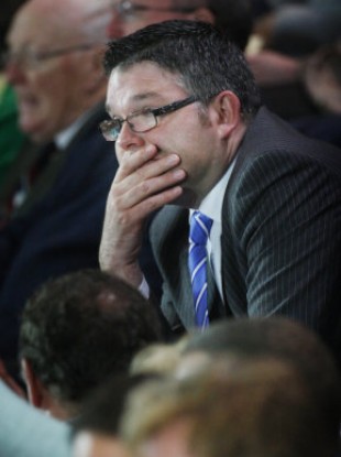 Gay Reverend Scott Rennie at the Church of Scotland General Assembly debate on ordaining gay ministers