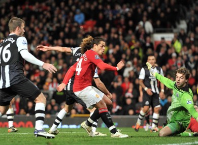 Hernandez in offside position... or not