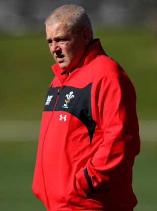 Wales coach Warren Gatland (file photo).