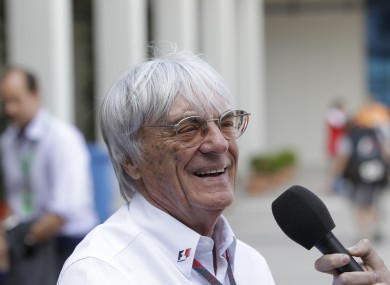Bernie Ecclestone didn't do himself any favours with last week's interview.