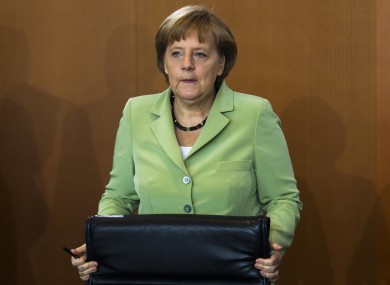 Angela Merkel has today affirmed that Spain will not be able to access EU funding until it specifically asks for it.