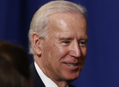 US Vice President Joe Biden (file photo)