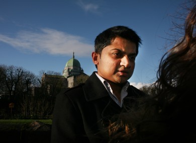 Praveen Halappanavar - seen her after a preliminary inquest into his wife Savita's death - has continued his calls for a public inquiry into the events at UHG.