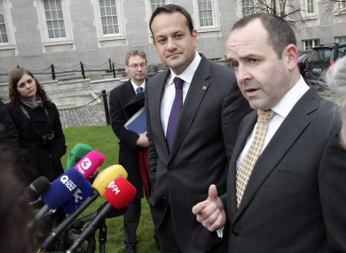 RSA chief Noel Brett, pictured alongside Transport Minister Leo Varadkar