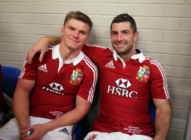 Owen Farrell and Rob Kearney both start on Tuesday.