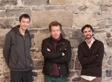 Andrew Flaherty, Kevin Barry and Tom Rowley