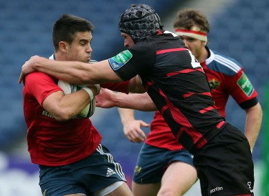 Munster lost 29-23 to Edinburgh at Murrayfield yesterday.