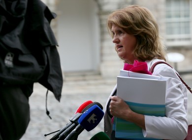 Social Protection Minister Joan Burton