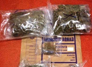File photo of seized cannabis
