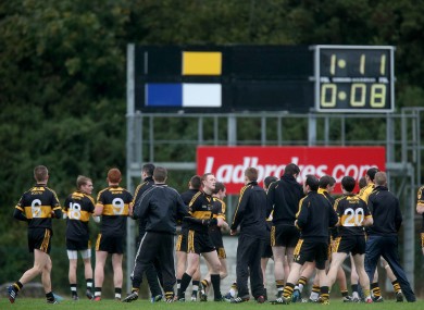 Crokes warm down: post-match routines were an alien concept when Flanagan started to work in the GAA.