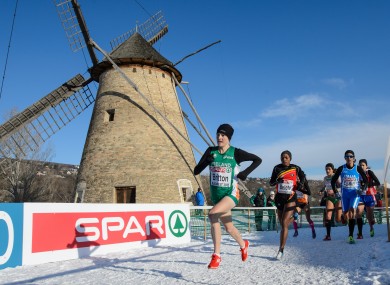 Britton: handled the freezing temperatures perfectly in Budapest last year.
