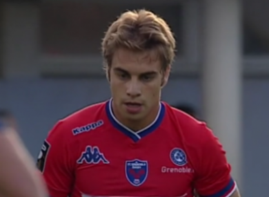 James Hart is holding down a regular starting role at Grenoble.
