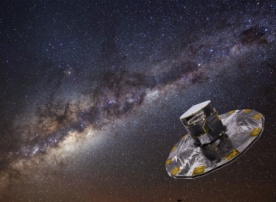 GAIA mapping the Milky Way