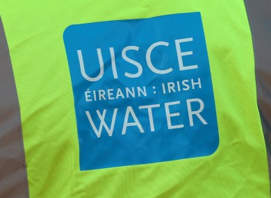 An Irish Water high-vis jacket.