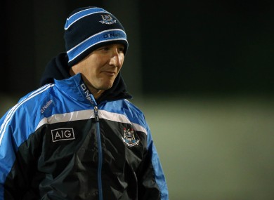 Dublin manager Jim Gavin on New Year's Eve.