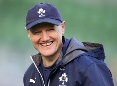 Schmidt's Ireland side came close to beating the All Blacks in November.
