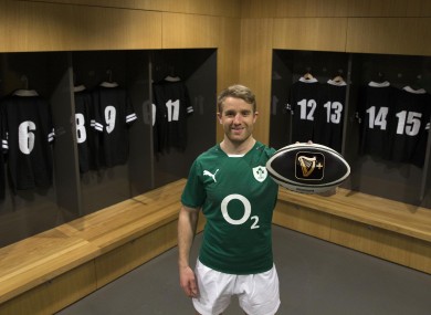 Luke Fitzgerald has teamed up with the Guinness to promote the Guinness Plus App.