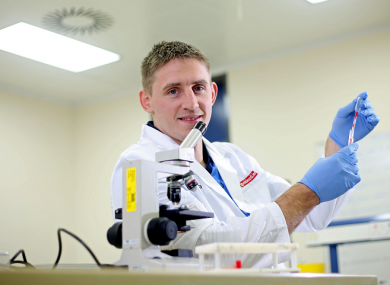 O'Gara pictured yesterday as the Irish Blood Transfusion Service and GAA announced their new partnership at IBTS head office.