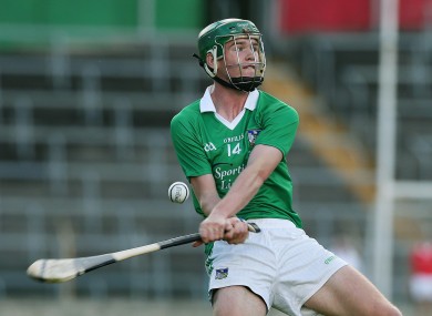 Lynch: the Limerick minor scored 0-12 for Ardscoil Rís today (file photo).