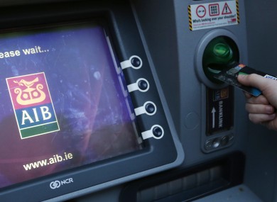 An AIB ATM.
