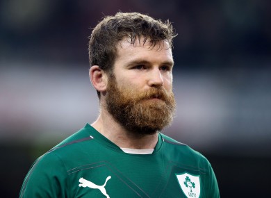 Gordon D'Arcy is back in the centre for Ireland.