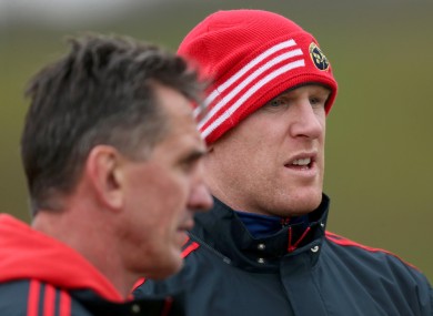 O'Connell is certain that this revelation will not affect Munster's form.