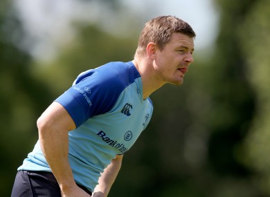 Brian O'Driscoll will feature for Leinster for the last time.